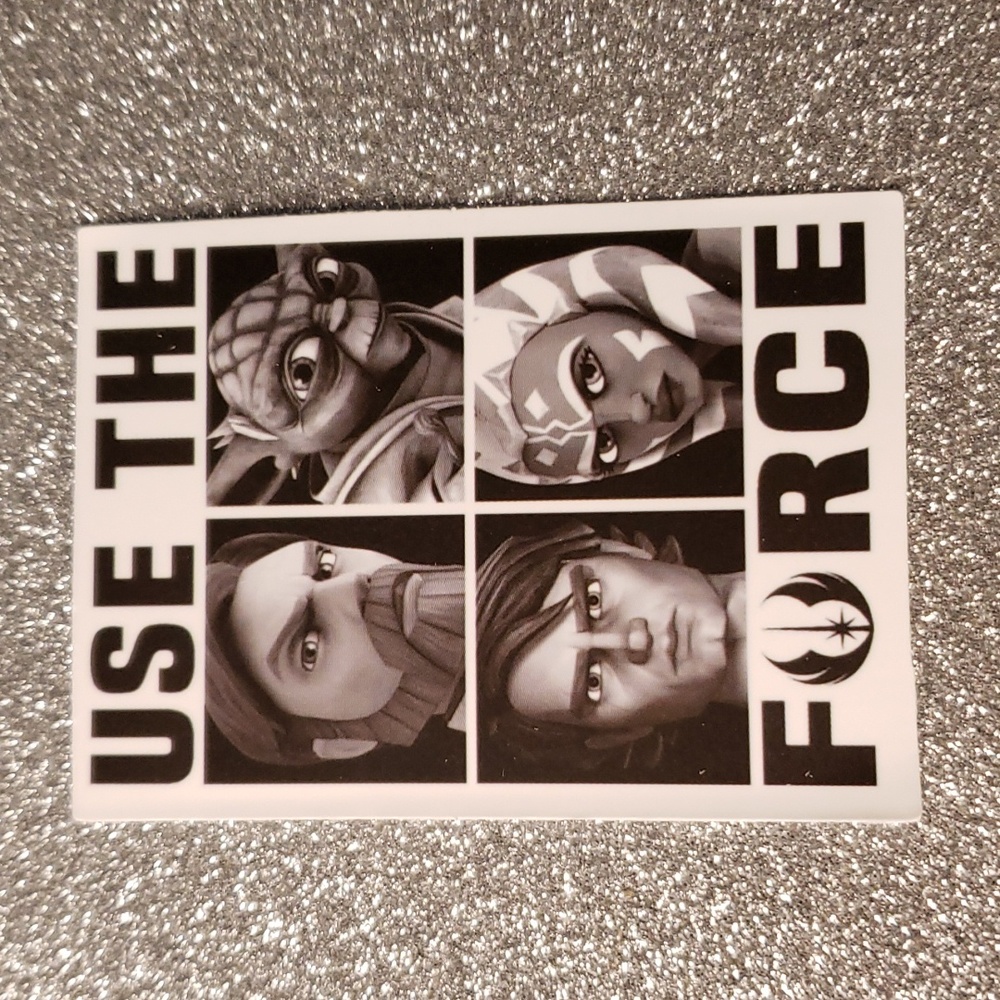 STAR WARS waterproof Sticker Jedi Masters